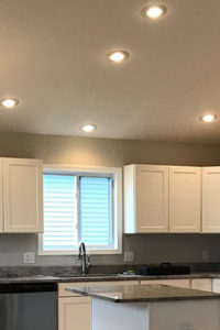 I converted my previous canned recessed lights to pendant lighting.