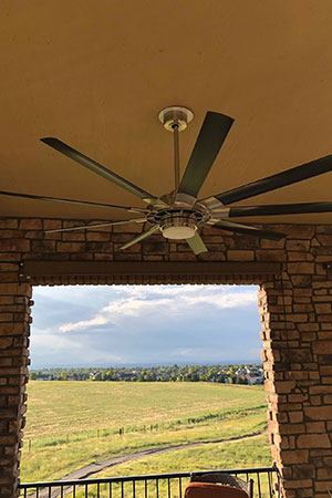 How can you put a 35 lb ceiling fan that requires a 4" heavy duty ceiling electrical box in a 6" light can hole?? CANCONVERTER TO THE RESCUE!