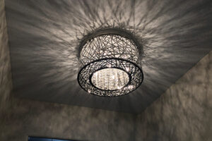 We purchased the light fixture in Virginia and intended to use it in a new home in West Virginia.