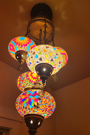 My beautiful Mexican chandelier!
