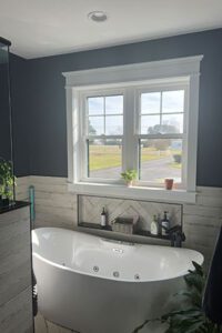 Remodeled bathroom