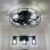 flush ceiling fan using a recessed light can