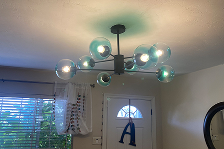 Jashua-A-After Mid century modern pendant light