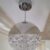 Ball shaped pendant light.