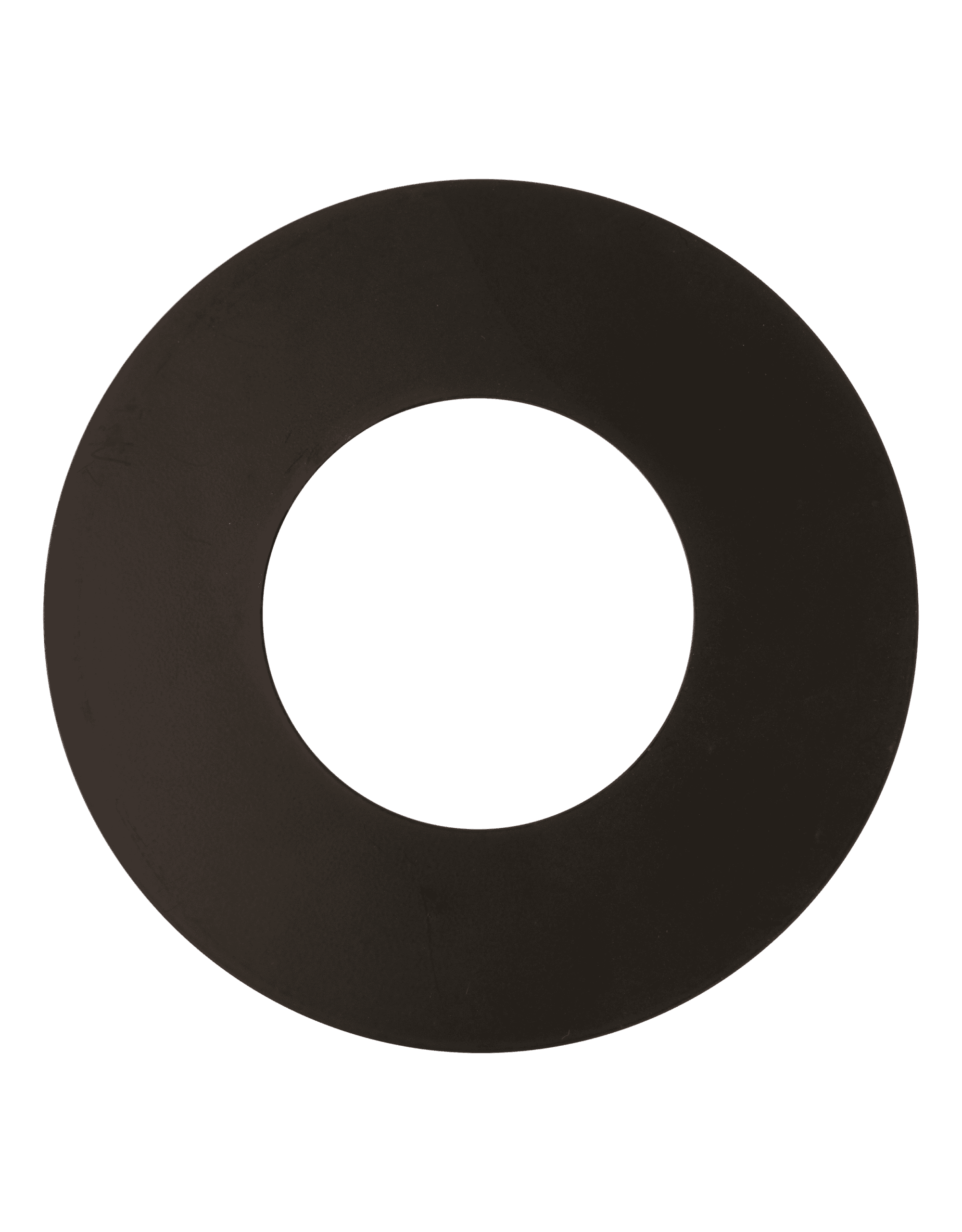 The Can Converter Ceiling Medallion for Recessed Can Light – Home Improvement Decorative Steel Flat Goof Ring & Cover Plate for 5" & 6" Cans, Small Ceiling Medallion for Chandeliers, Matte Black