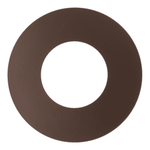 The Can Converter Ceiling Medallion for Recessed Can Light – Home Improvement Decorative Steel Flat Goof Ring & Cover Plate for 5" & 6" Cans, Small Ceiling Medallion for Chandeliers, Oil Rubbed Bronze